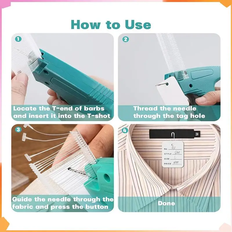 B94A Tagginggun Kit With Hard Storage Case, Tagginggun For Clothing, Standard Retail Pricemicrostitch Attacher For Clothes