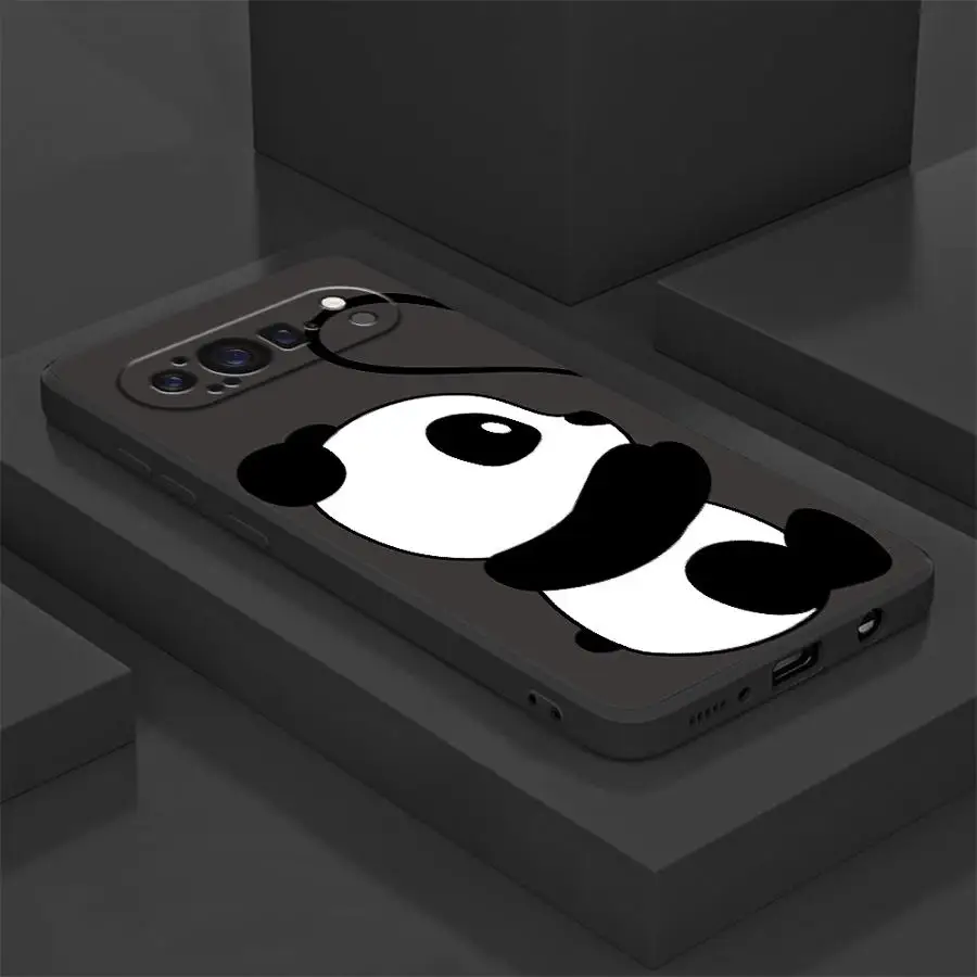 Paar Liefde Panda Soft Cover Case voor Google Pixel 6 7 8 Pro 7a 6a 9a 10 9 Pro XL 8a