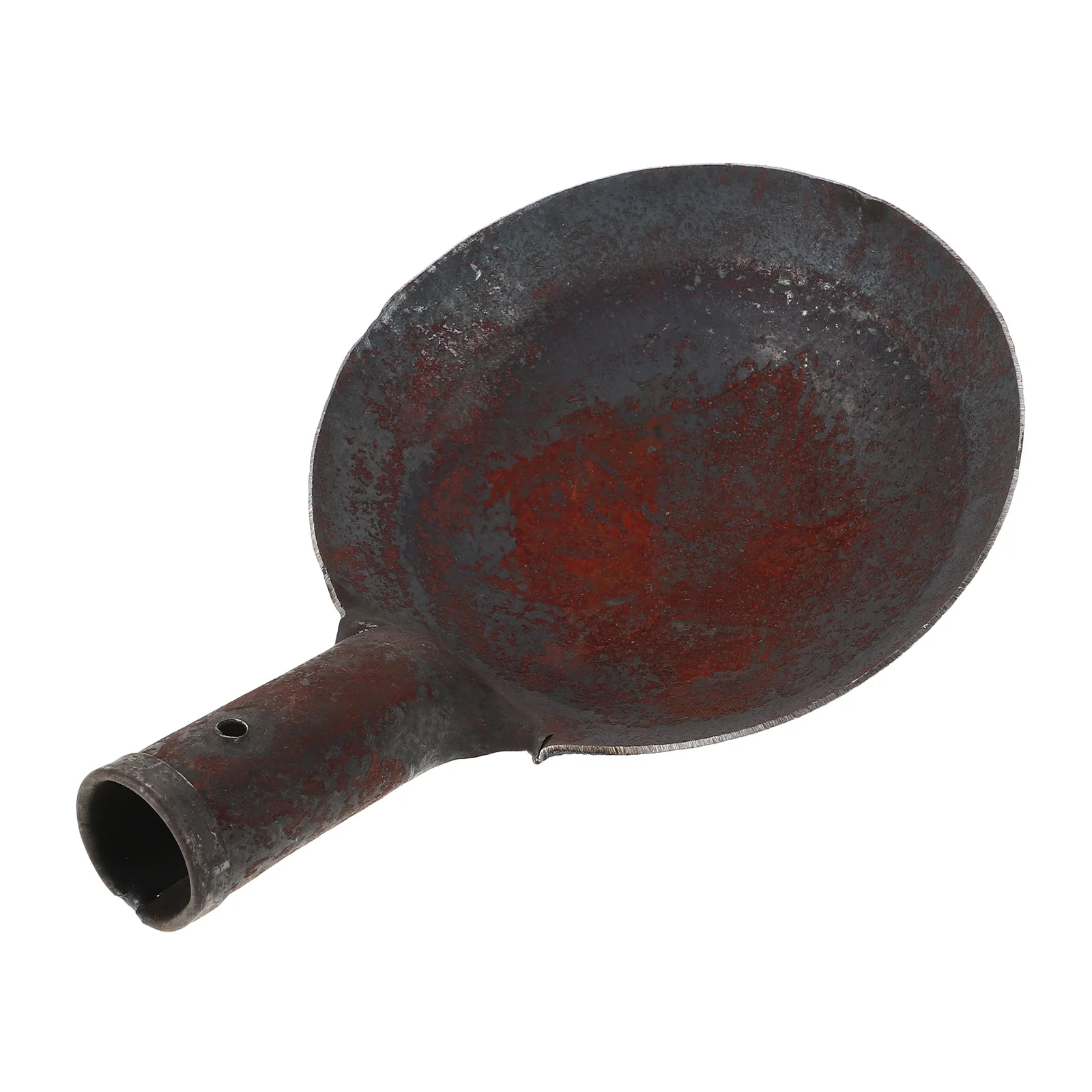 

Large Iron Round Ladle Dredging Scoop for Cleaning Drain Sludge Mud Removal Gardening Beach Sand Sifting Soil Compost Manure