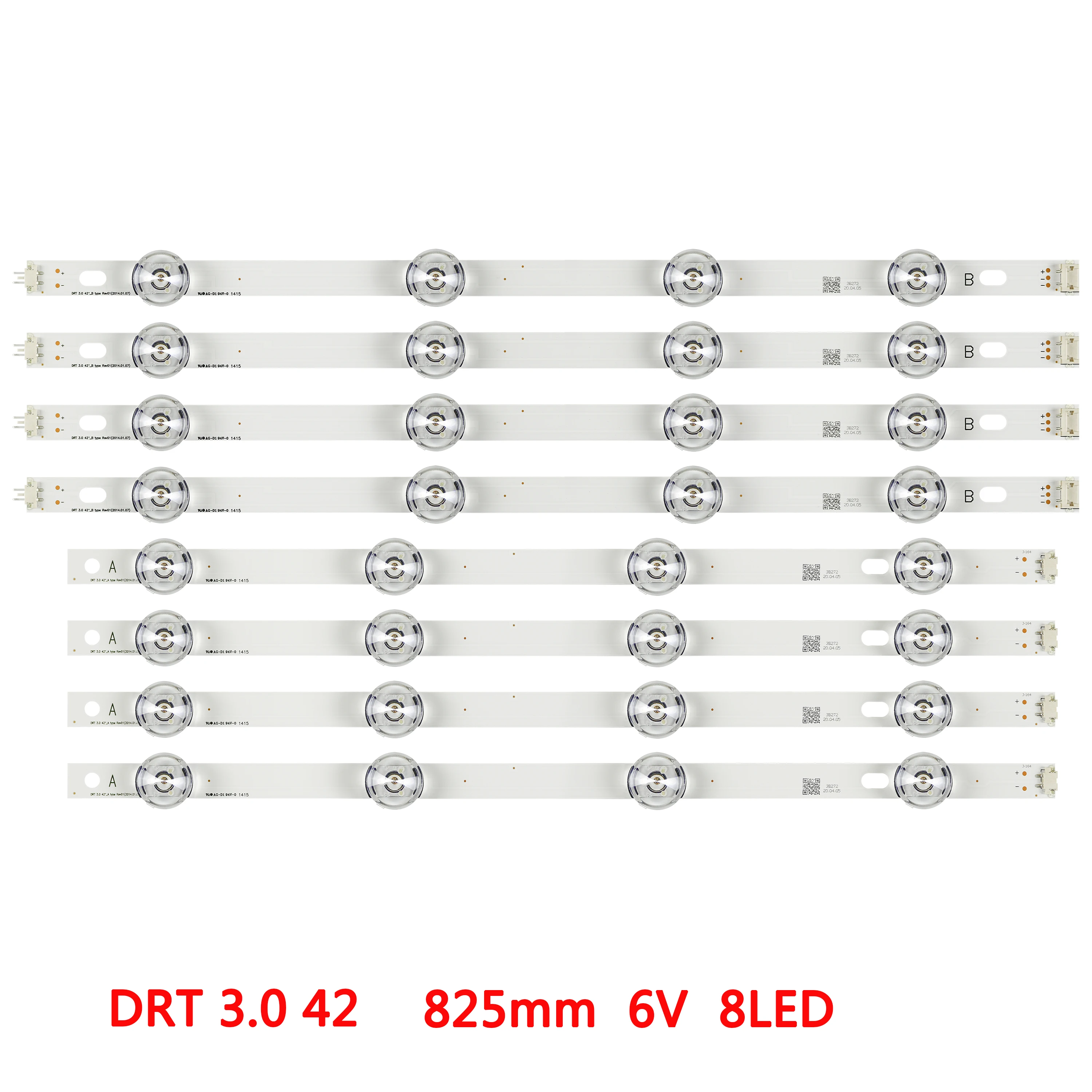 Tira de retroiluminação LED para LG Innotek DRT 3.0, 42 \