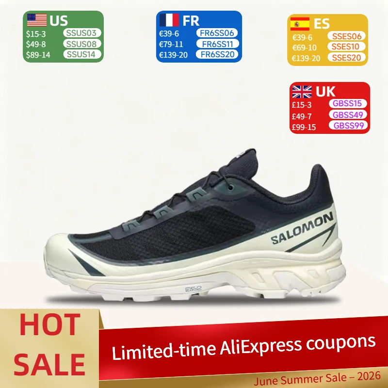 

Salomon XT-6 FT: Classic,Stylish,Minimalist, Versatile, Breathable, Durable, and Responsive Outdoor Hiking Boots (Unisex) 471510