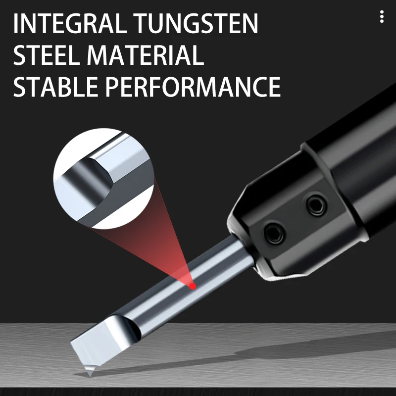 HOANYORE Boring Cutter Small Diameter Boring Cutter Tungsten Steel Micro Turning Rough Finishing CNC Tools Boring Tool