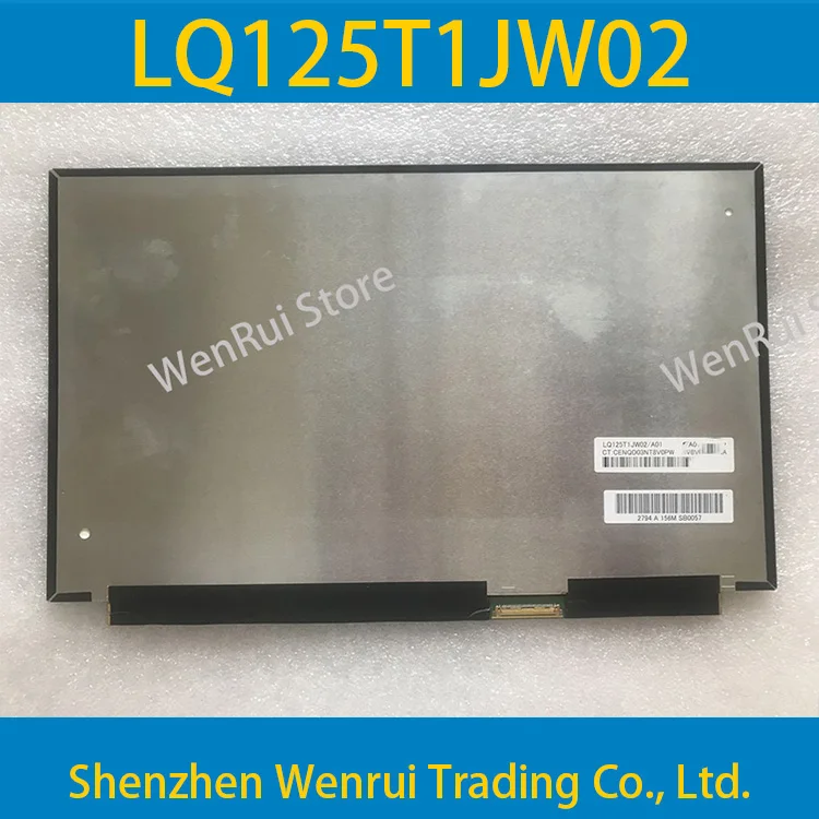LQ125T1JW02  A02  A01 2560*1440 72% NTSC 40pin EDP IPS Laptop Lcd Screen NON-TOUCH Display