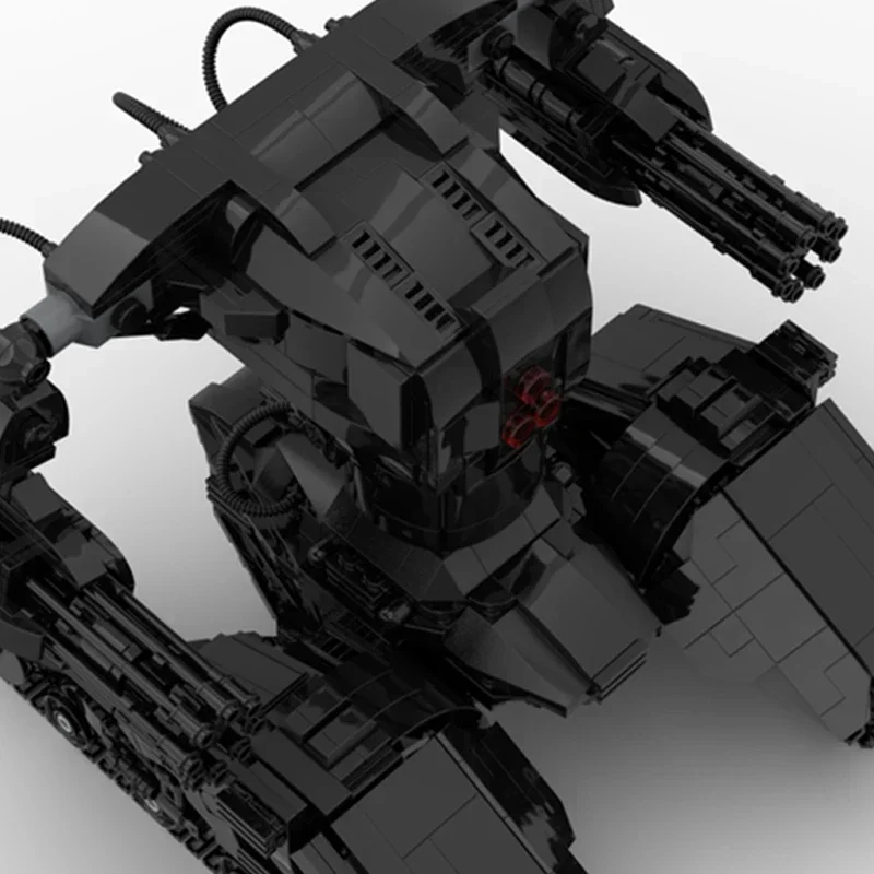 Moc Building Bricks Military Model Mech Tank Hunter Killer X1 Technology Modular Blocks Gifts Christmas Toys DIY Sets Assembly