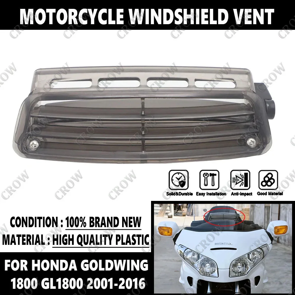 

Подходит для Honda Jinyi GL1800 GL 1800 2001-2017 2011 2012 2004 2005 2008 новый аксессуар для мотоцикла ветровое стекло вентиляционное отверстие