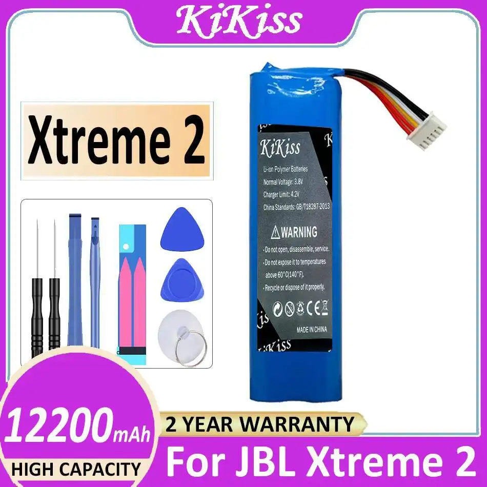 12200 мАч Bluetooth-динамик, надежная замена батареи для Jbl Xtreme 2 Sun-Inte-103 2INR19 66-2 ID1019 Xtreme2 12200 мАч Bluetooth-динамик, надежная замена батареи для Jbl Xtreme 2 Sun-Inte-103 2INR19 66-2 ID1019 Xtreme2