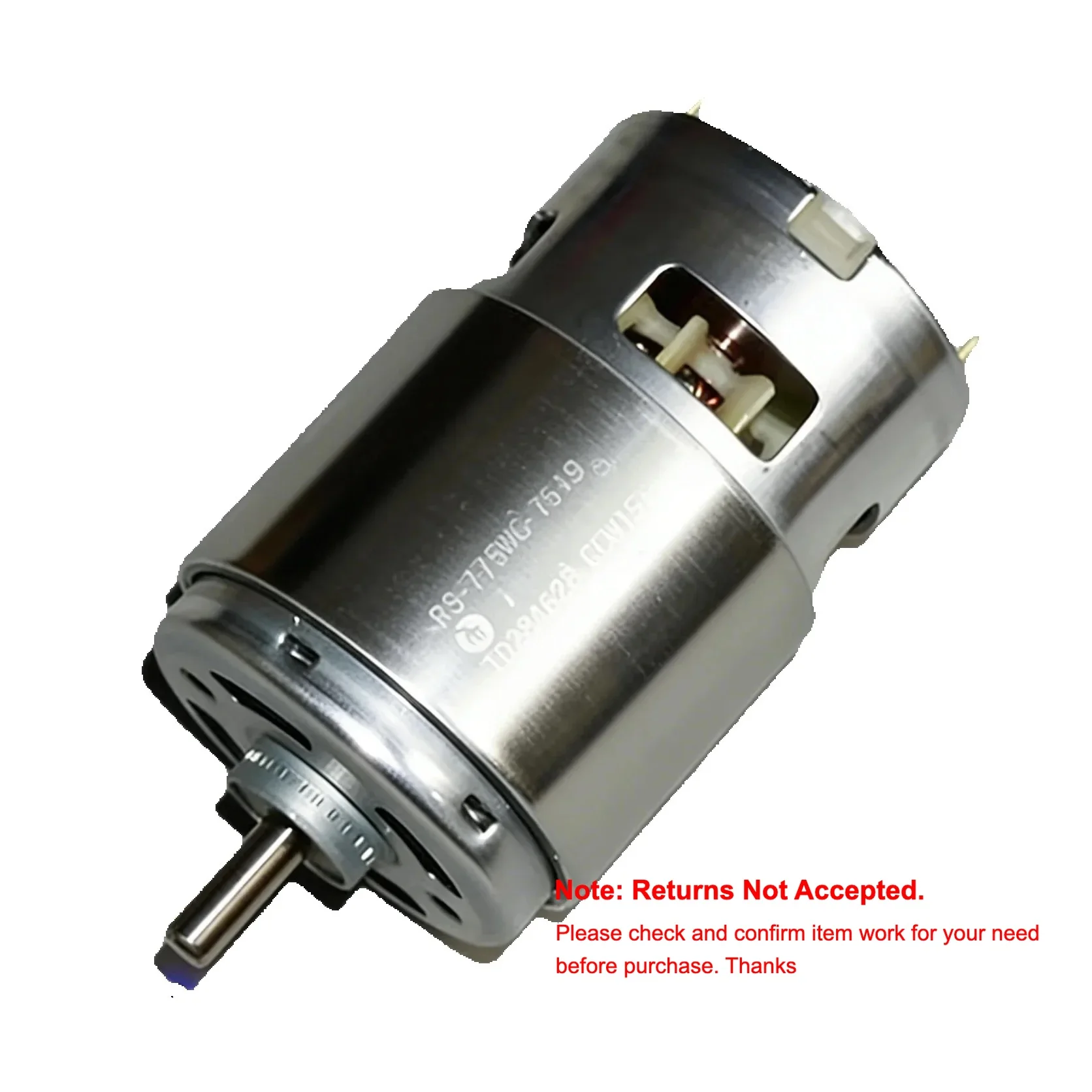 1pc RS-775WC-7519 DC Motor 12V 18V 20V 24V 18500RPM High Torque Power 775 For Electric Drill Saw Garden Tool MABUCHI