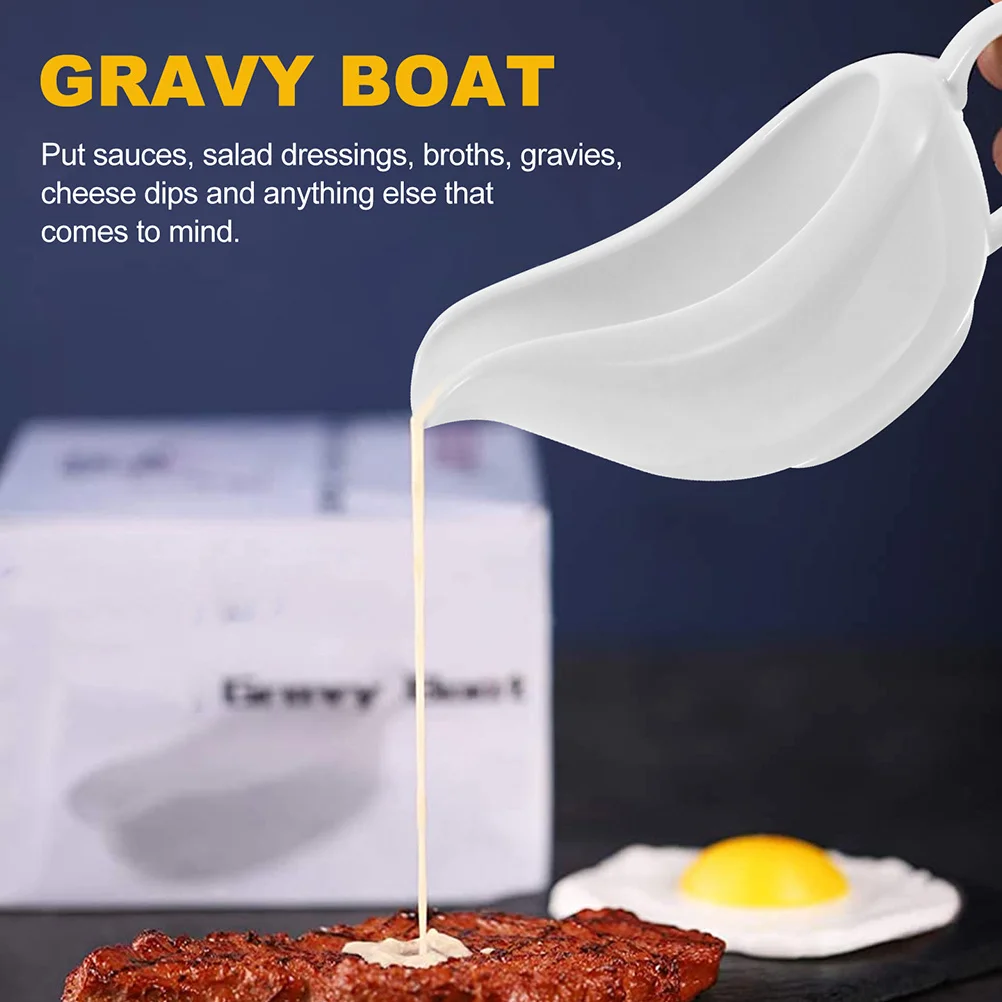 

1 комплект керамического кувшина для соуса с блюдом, простота в использовании, идеально подходит для соусов, одеял и приправ