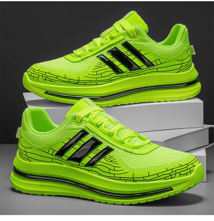 Modische Herren-Freizeitsneaker, atmungsaktives Obermaterial, leicht und strapazierfähig, ideal für Sport und den Alltag. – Detail 20