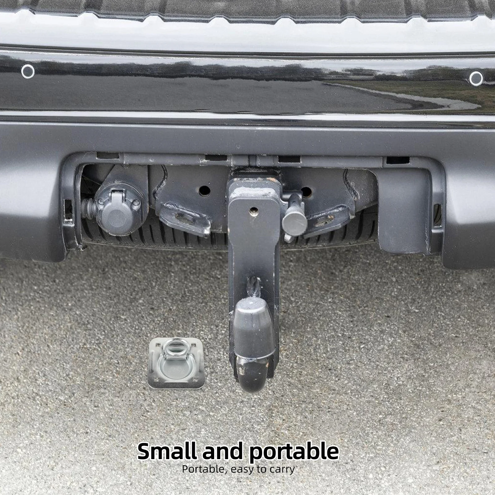 Trailer Tie Down Anchor Galvanized Flush Pull Handle Recessed Pull Ring Heavy Duty Hatch Door Latch Boat Deck Hatch Lifting