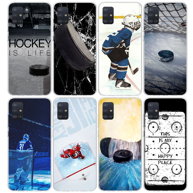 Ice Hockey Rink Sport Phone Case For Samsung Galaxy A51 A50S A71 A70 A41 A40 A31 A30S A20E A20S A21S A10S A6 A7 A8 A9 Back Cover