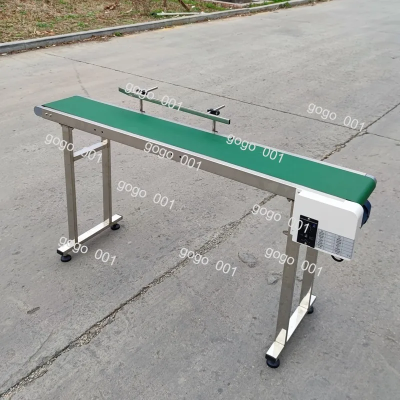 Auto Conveyor Table for Inkjet Coder, Variable Speed Sync with Printer for Production Line, Date Coding System
