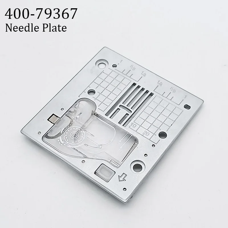 

400-79367 Needle Plate Assembly, Multi-function Sewing Machine Replacement Part for JUKI HZL-F300/F400/F600/G110/G120/G210/G220