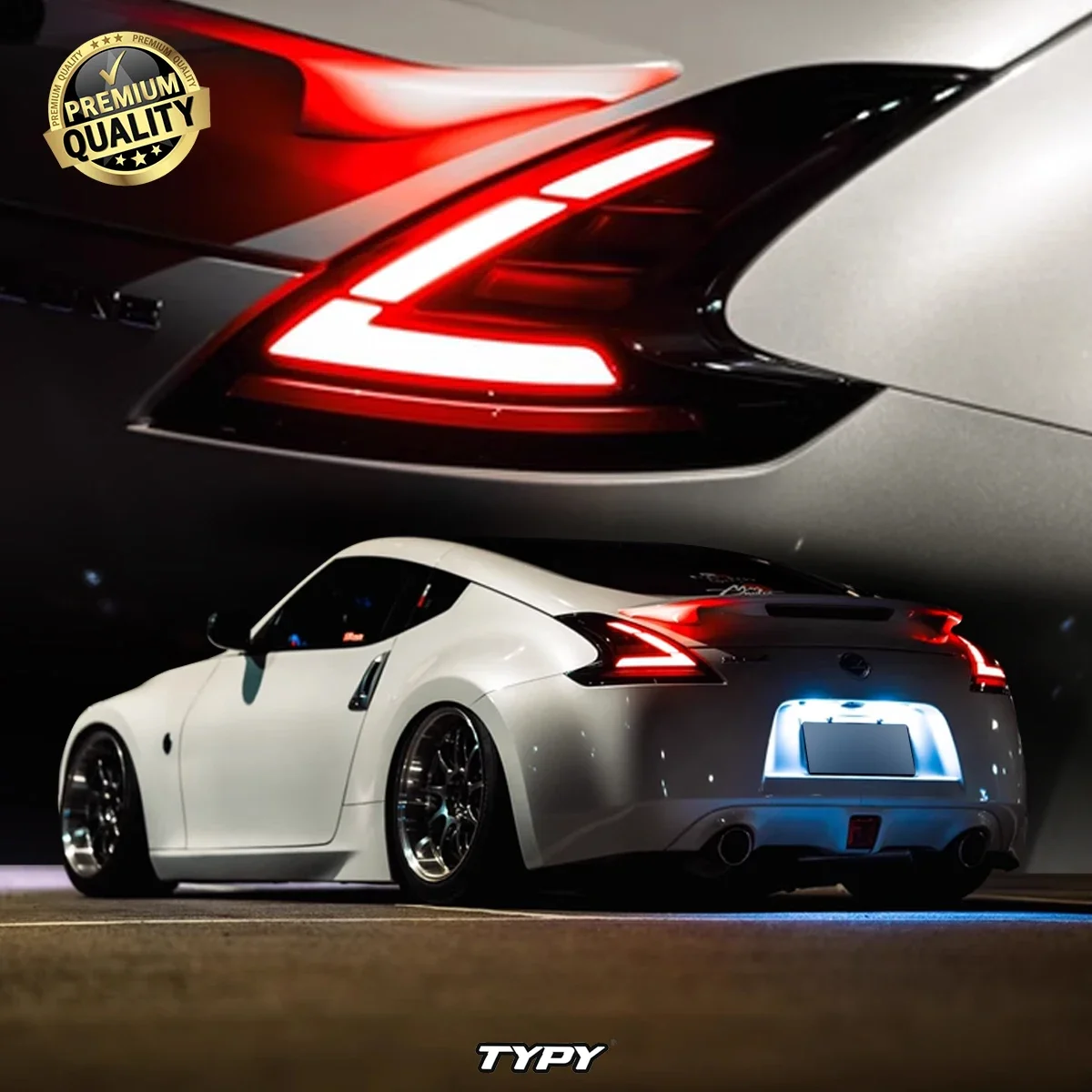 

TYPY Car Lights For Nissan 370z 2013-2019 Taillight LED Projetor Tail Lamp Daytime Running Light Automotive Accessories
