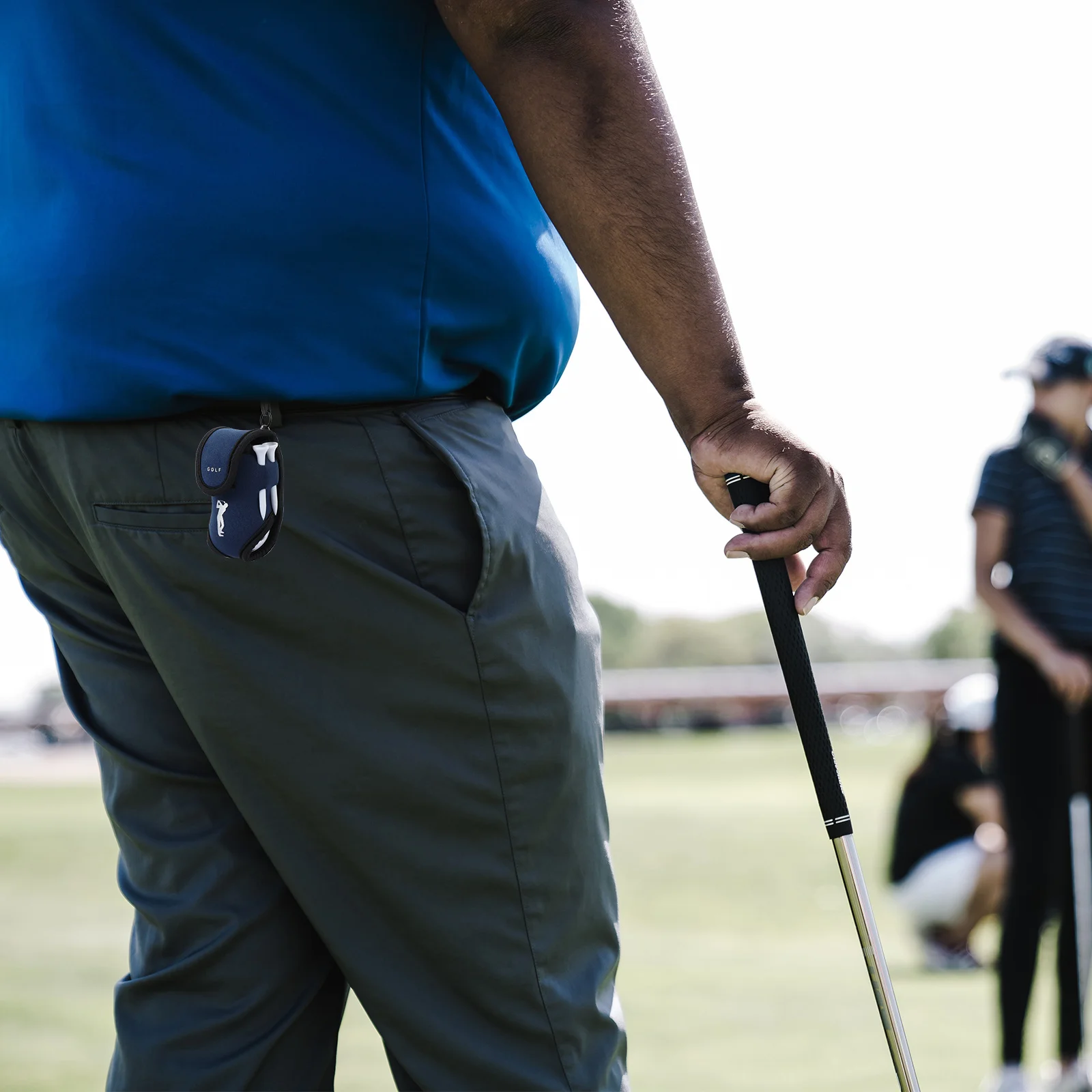 Ball Bag 2 Balls 4 Tees Portable Sports Tool Outdoor Mini Pouch Golf Training Storage Ball Bag Sports Tool