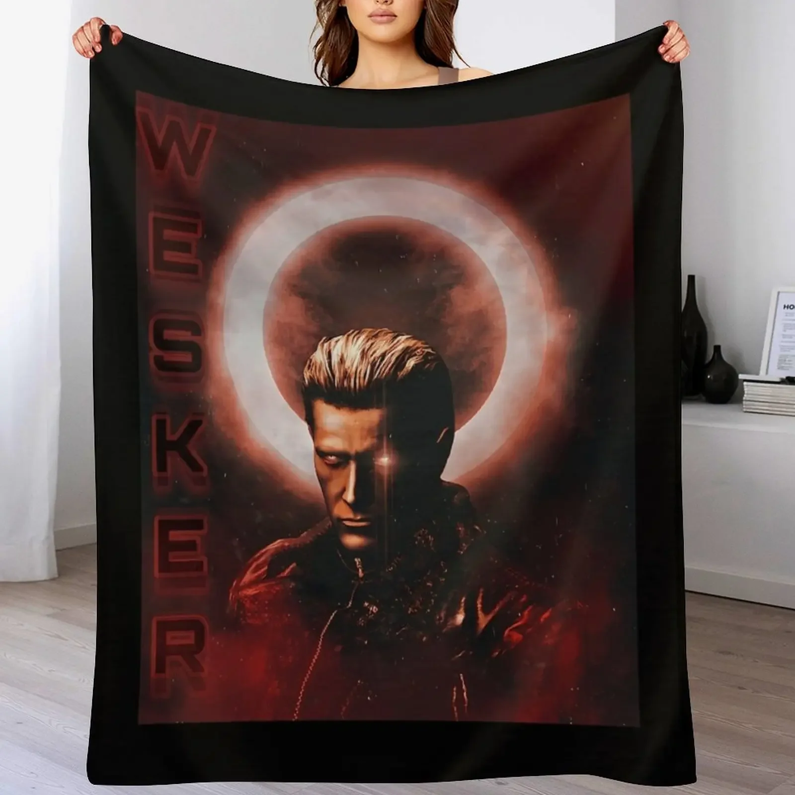 

Wesker Glow Throw Blanket Fuzzy Plush Throw Blanket for Sofa Chair