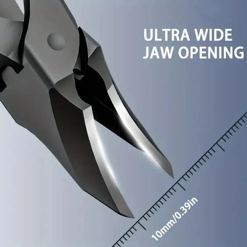 

Angled Nail Clipper Stainless Steel Fingernail And Toenail Clipper Cutters Anti-Splash Cuticle Remover Fingernail Clipper Cutter