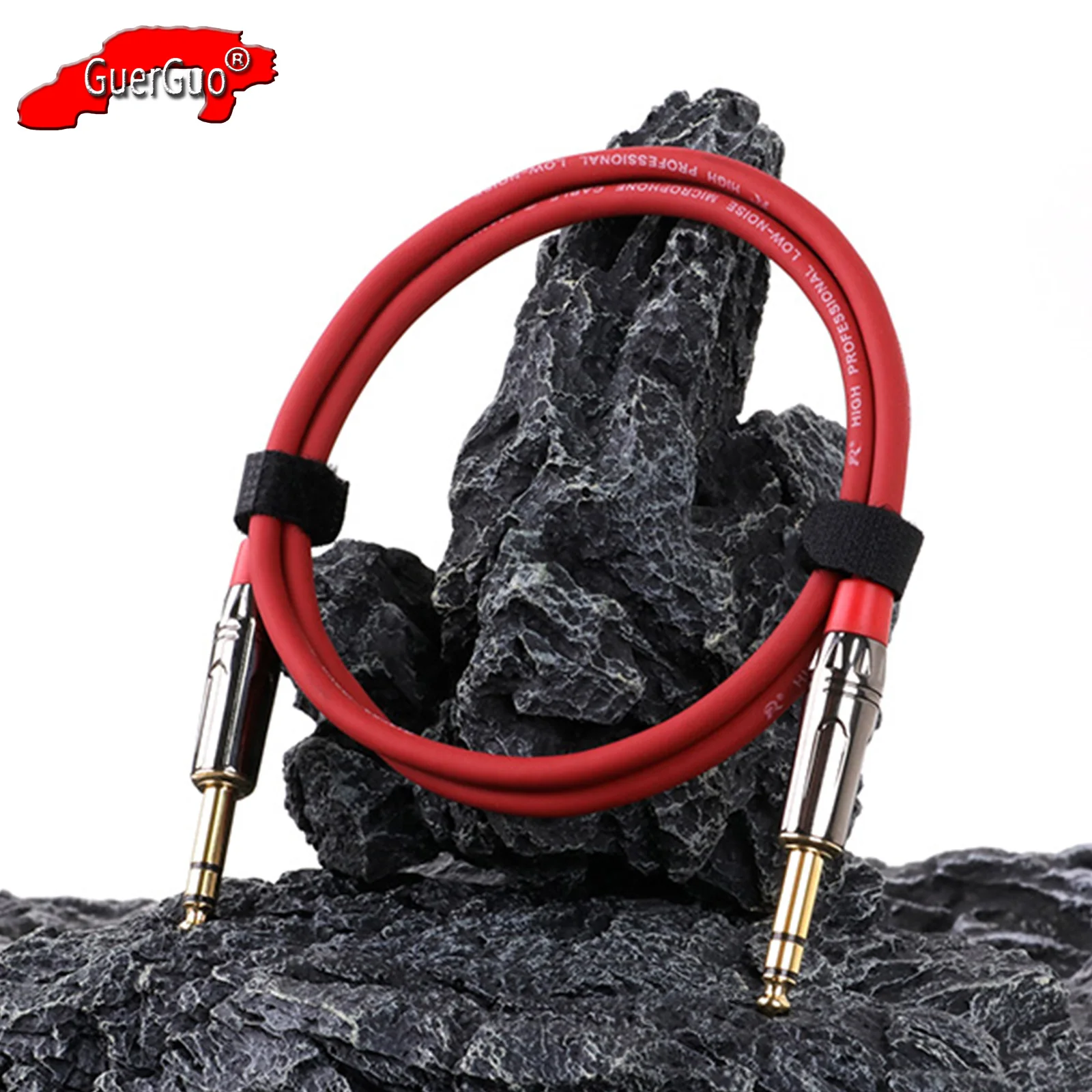 

Straight 6.35mm Male Stereo Jack Audio Interconnect Cord,6.35 mm Balanced Line for Electric Guitar,Keyboard,Mixer,Amp,Speaker