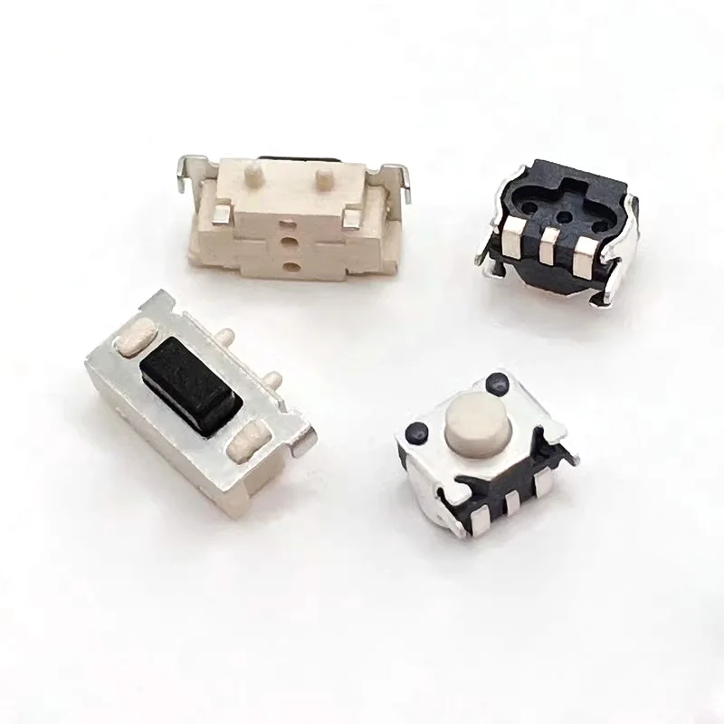 50PCS Phone Button Side push Micro Button light touch switch 2X4mm 3X6X3.5mm Momentary Tact Switch SMD PCB Mounting