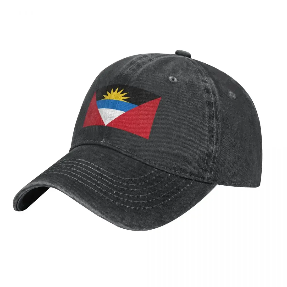 

Flag of Antigua and Barbuda Cowboy Hat birthday Bobble Hat Snapback Cap |-F-| Female Men's