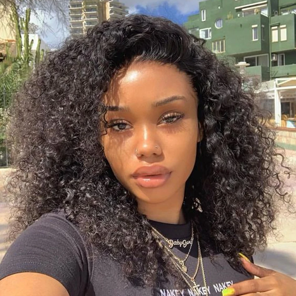 Glueless Deep Curly Frontal Wig For Women Water Wave Brazilian Short Bob Lace Closure Human Hair Wigs Pre Pluck With Baby Hair