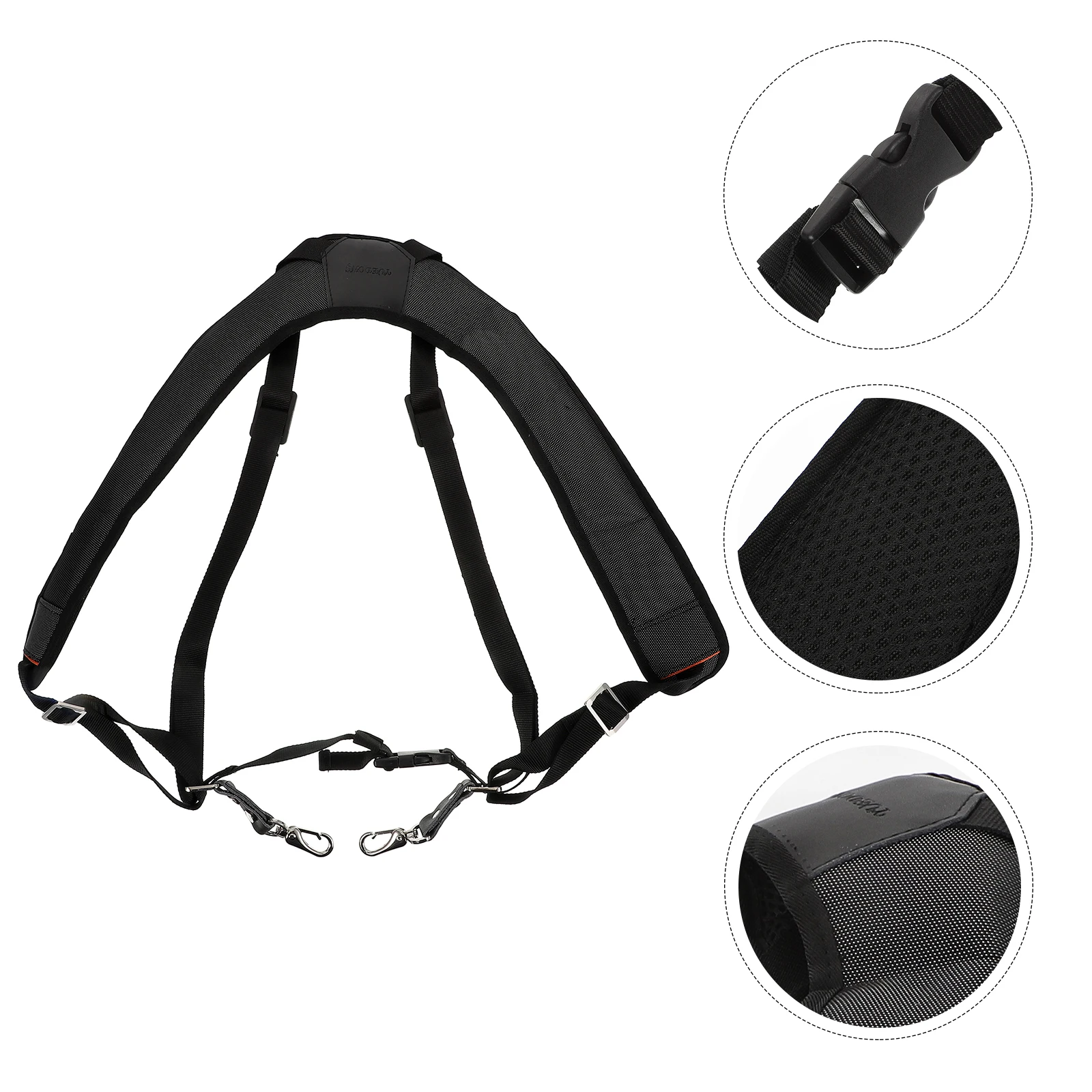 

Tambourine Shoulder Strap Djembe Belt Encrypted Two-color Oxford Composite Eva Musical Instrument Accessory