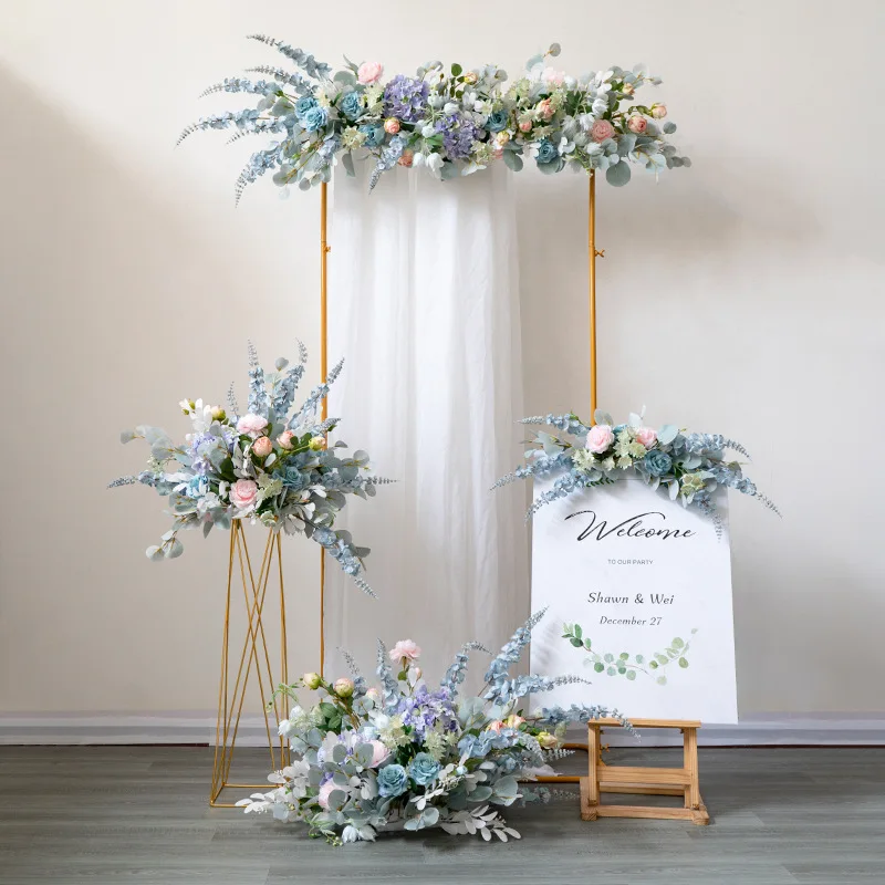 

Custom Artificial Flower Row Arrangement, Wedding Scene Layout, Arch Backdrop, Wall Decor, Hanging Floral Window Display, Photo