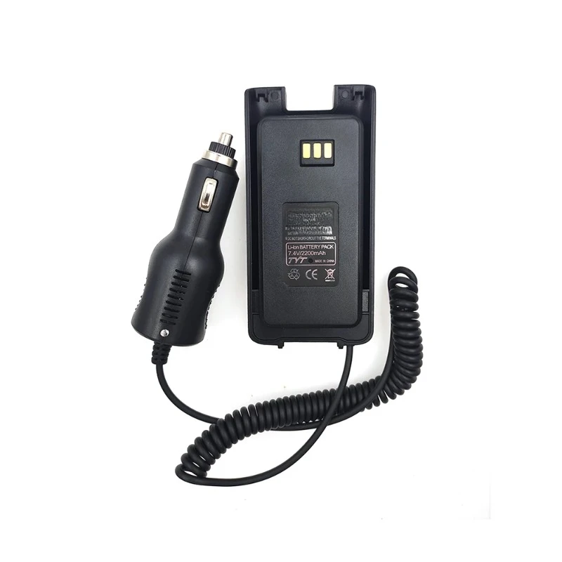 100% Original High Quality  Car charger Battery eliminator for TYT MD-760 Dual Band DMR Radio