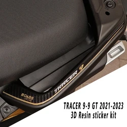 2023 For Tracer 9 Tracer 9GT 2021 2022 2023 Motorcycle Accessories Tank Pad 3D Gel Epoxy Resin Stickers Kit
