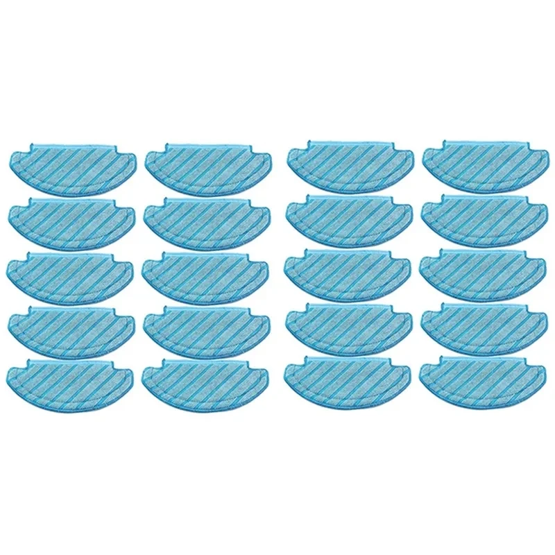 

20Pcs Mop Cloths Cleaning Pads For Ecovacs Deebot Ozmo T8 AIVI T8 Max N8 Pro Plus/ N8 Pro Vacuum Cleaner Accessories