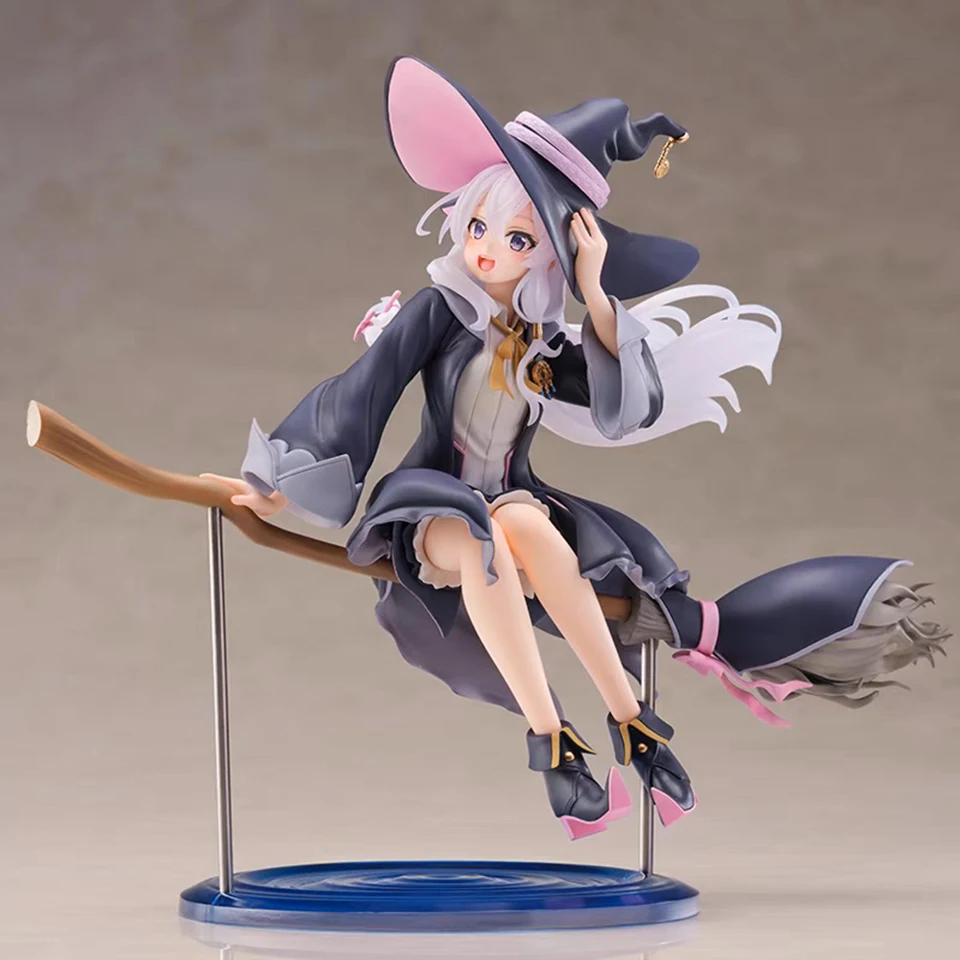 20cm Original Taito Amp Elaina Figure Wandering Witch: The Journey Of Elaina Anime Action Figurine Collectible Doll Toy Xmas