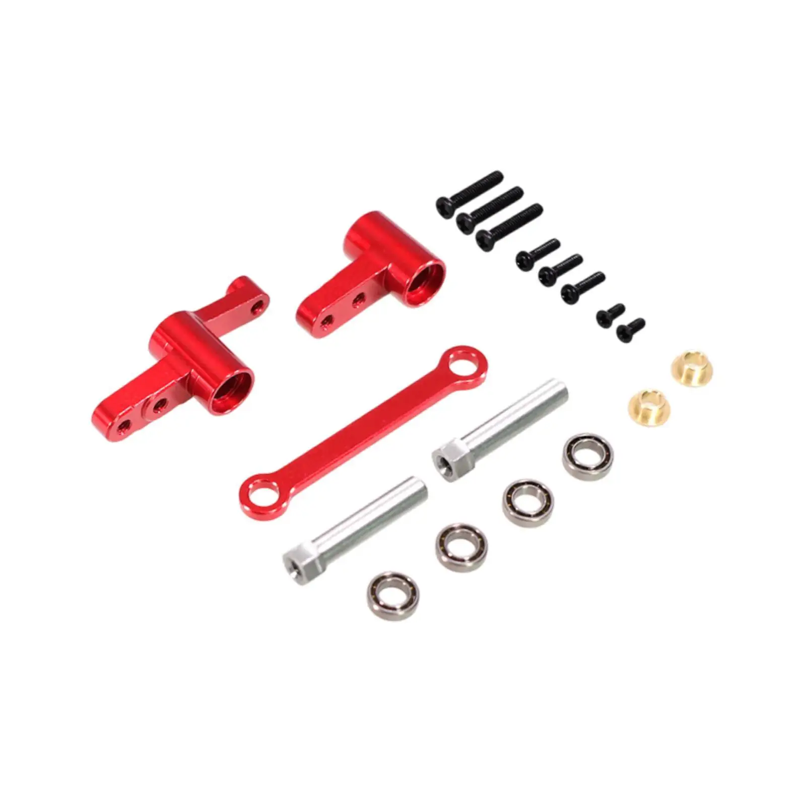 

RC Car Steering Drive Components Easy Installation Metal Upgrade Spares for H14BM 1/14 Hyper Go 14209 14210 RC Car Parts