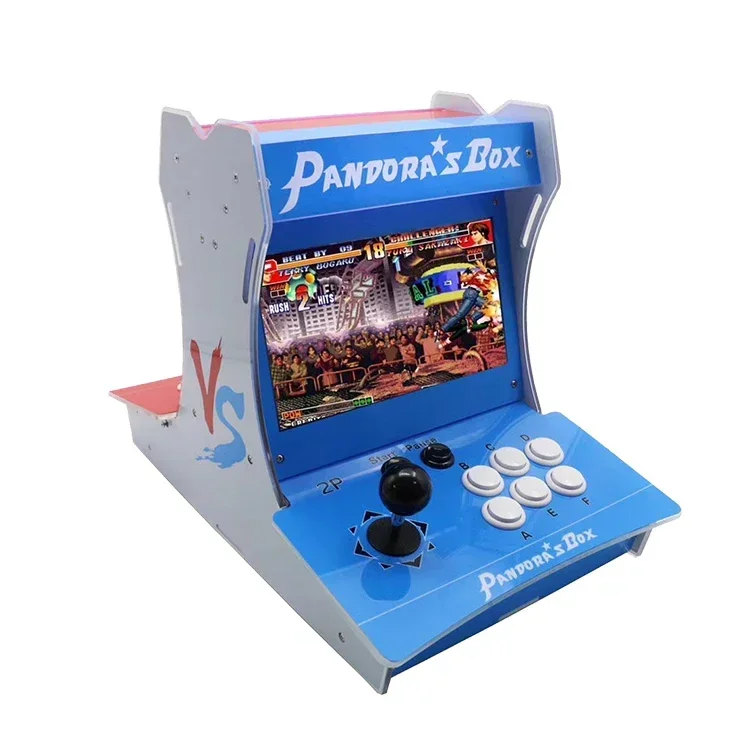 macchina da gioco Gioco di combattimento arcade console per videogiochi Coin machine doppia persona mini arcade