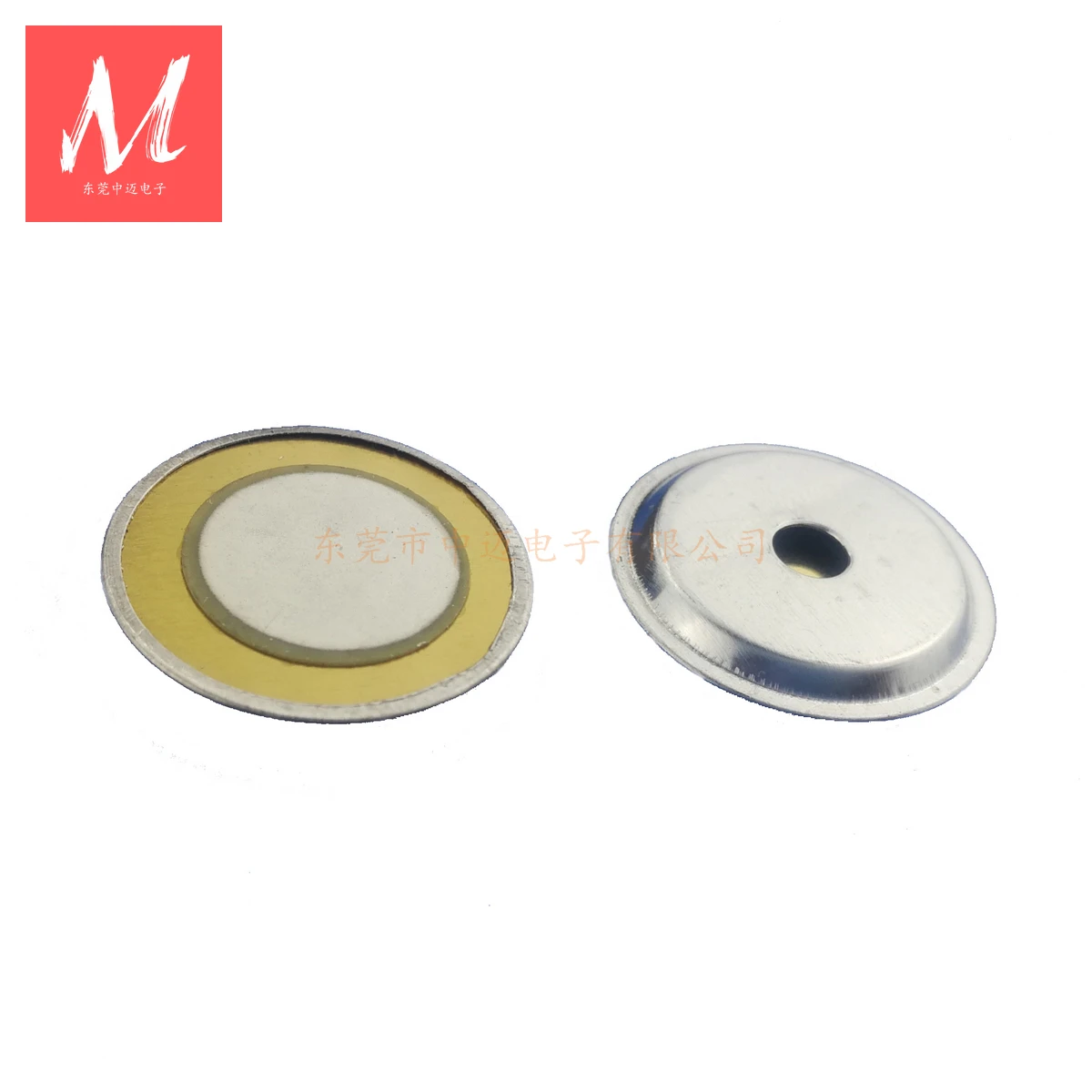 20mm piezo element with aluminium case speaker for gift card