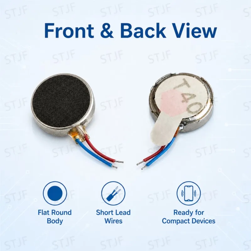 5pcs 1030 Flat phone motor vibrator mo tor small vibrator m otor miniature motor