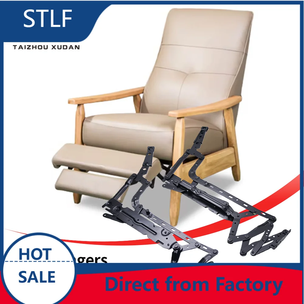 stlf XD-8397 Iron Modern Seat Recline Frame Push Back Mechanism Furniture Parts for Sofa Footrest Arm Herraje de Impulso