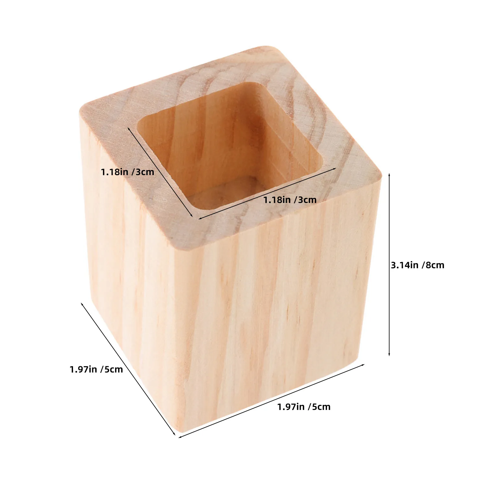 4Pcs Square Wooden Furniture Legs 2In 5Cm Height Extenders for Sofa Ottoman Bench Table Stool Riser Bed Leg Protectors Furniture