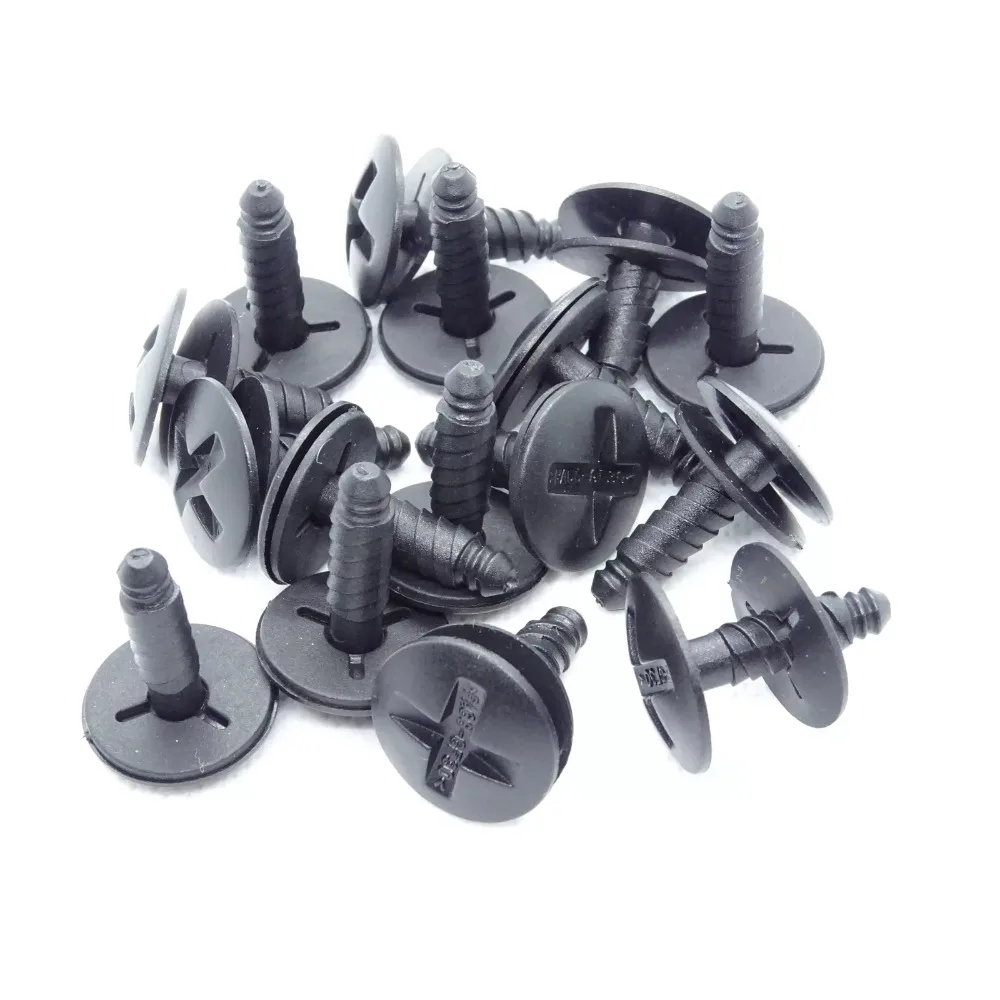 10/20/50PCS Battery Cover Screw Clips For VW T5 TRANSPORTER 7H0915450 Cross Screw Clamp