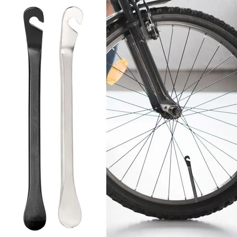 

Bike Tire Levers Ergonomic Metal Bicycle Tyre Removal Spoon Cycling Tire Repair Tool For Repair Bike Tube Repairing Accessories