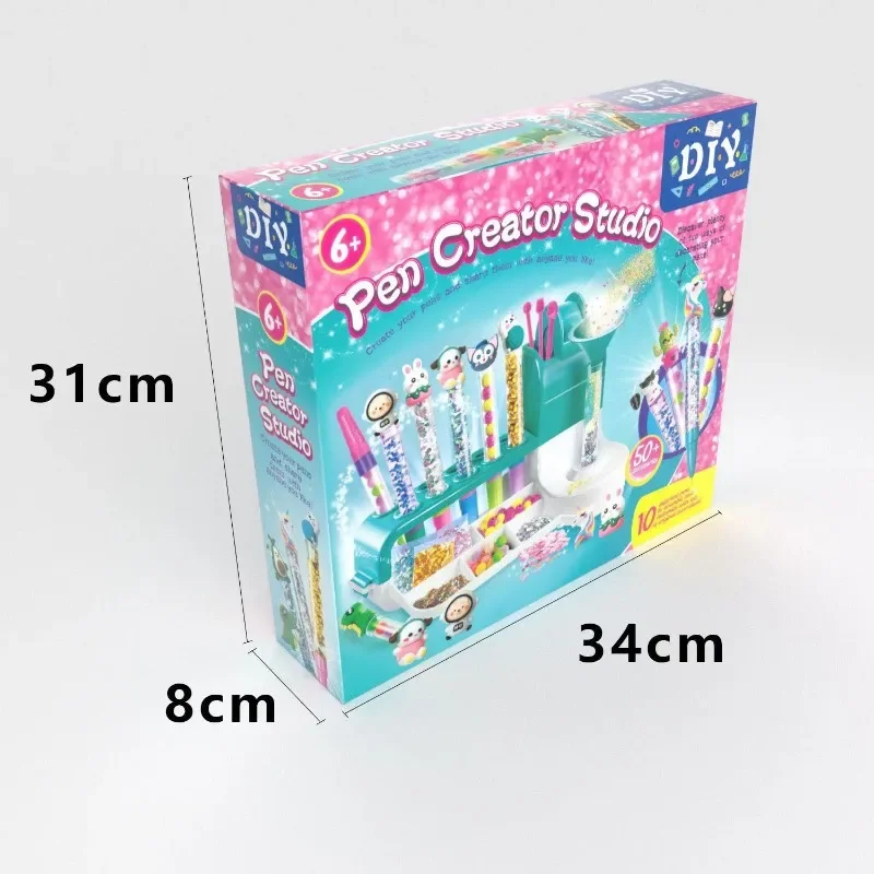 Parent-child interactive gift box gift brand new magic sand pen DIY craft set children's educational toys