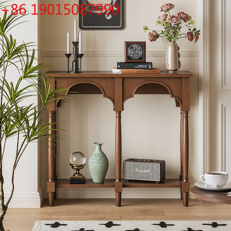

Trendy Beauty Console Table Luxury Entrance Hall Living Room Modern Console Table Premium Vintage Tavolo Salotto Home Furniture