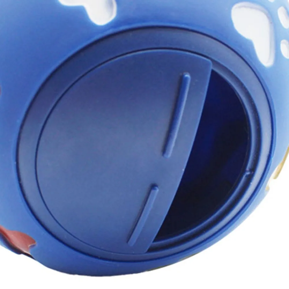 Milk Scent Rubber Food Dispensing Ball Multi Sizes Multi Colors IQ Puzzle Toy Bite Tough Round Wobble Shape Chew Toy Ball
