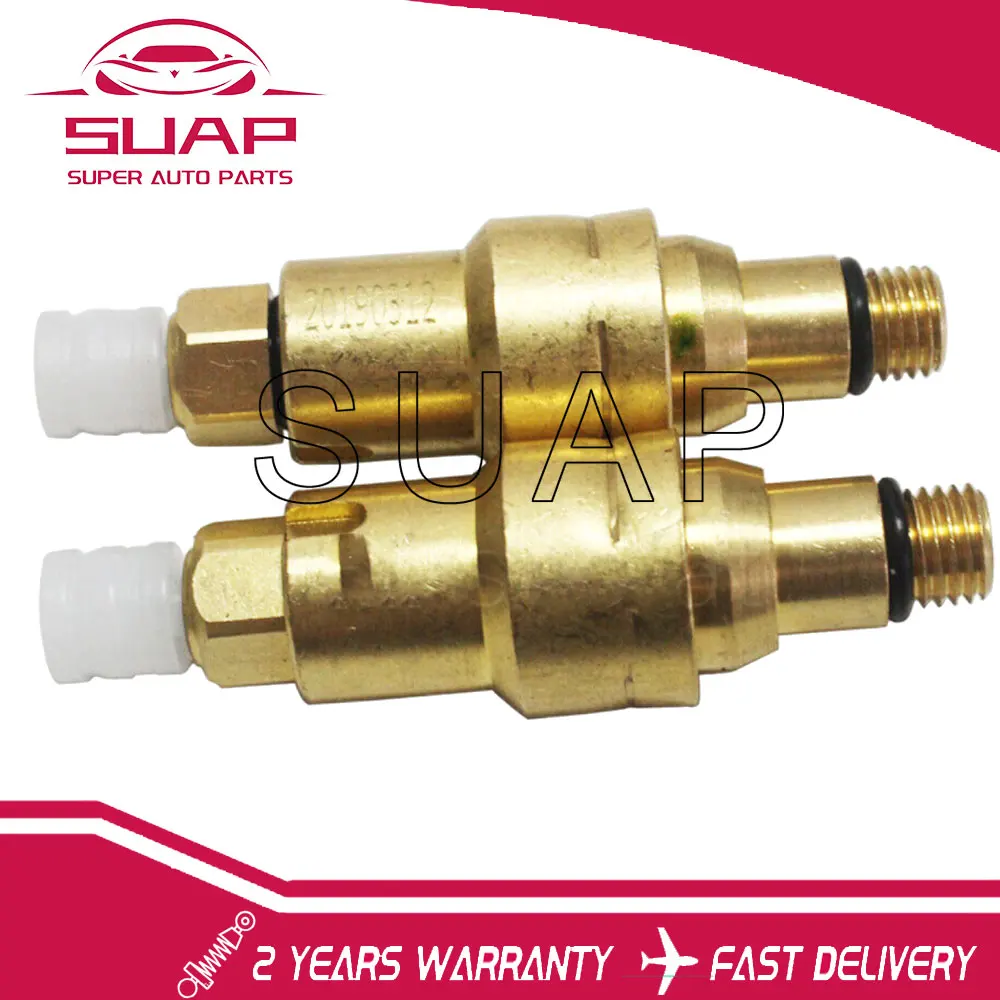 Rear Air Holding Valve w/M8 Air Connector Brass Fittings Pneumatic For Mercedes-Benz W220 2203205013 Air Suspension Kit