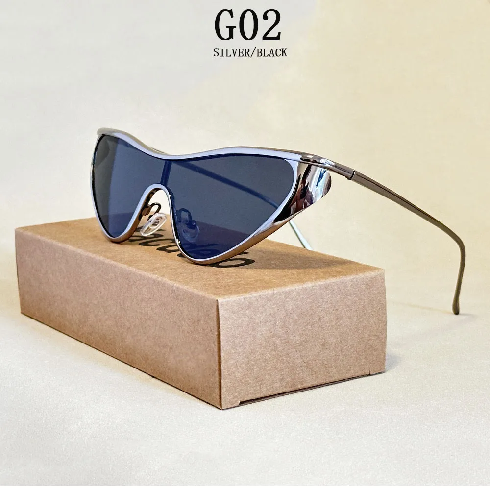 Trend Steampunk Sonnenbrille Frauen Vintage Designer Sonnenbrille Punk Brille Outdoor Oculos Urlaub Lentes Dropshipping Lunette – Detail 2