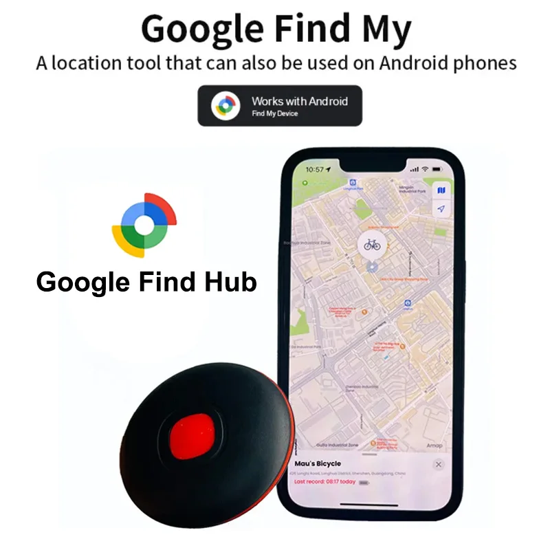 

Android Tracker Tags Smart Tag Google Certified/Works with Google Find My (Find Hub)/Luggage Tracker Bluetooth AirTag for Keys