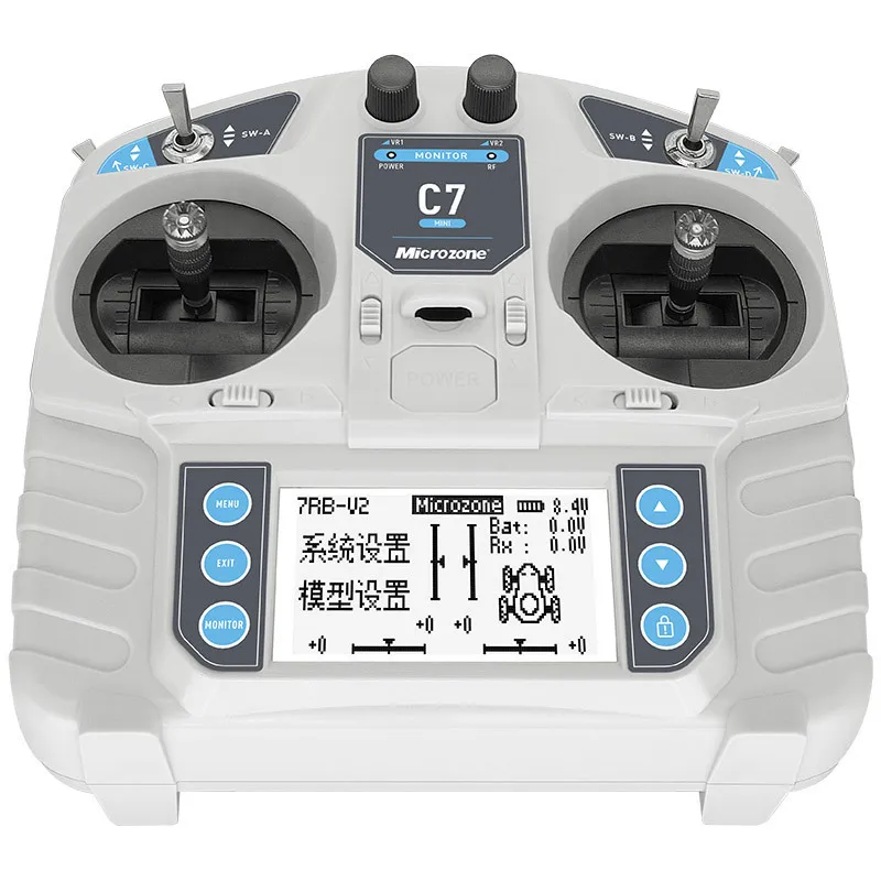 

MC7remote control mini8channel 2.4g model aircraft receiver can be equipped self-stabilizing fixed-wing four-axle vehicle 6C