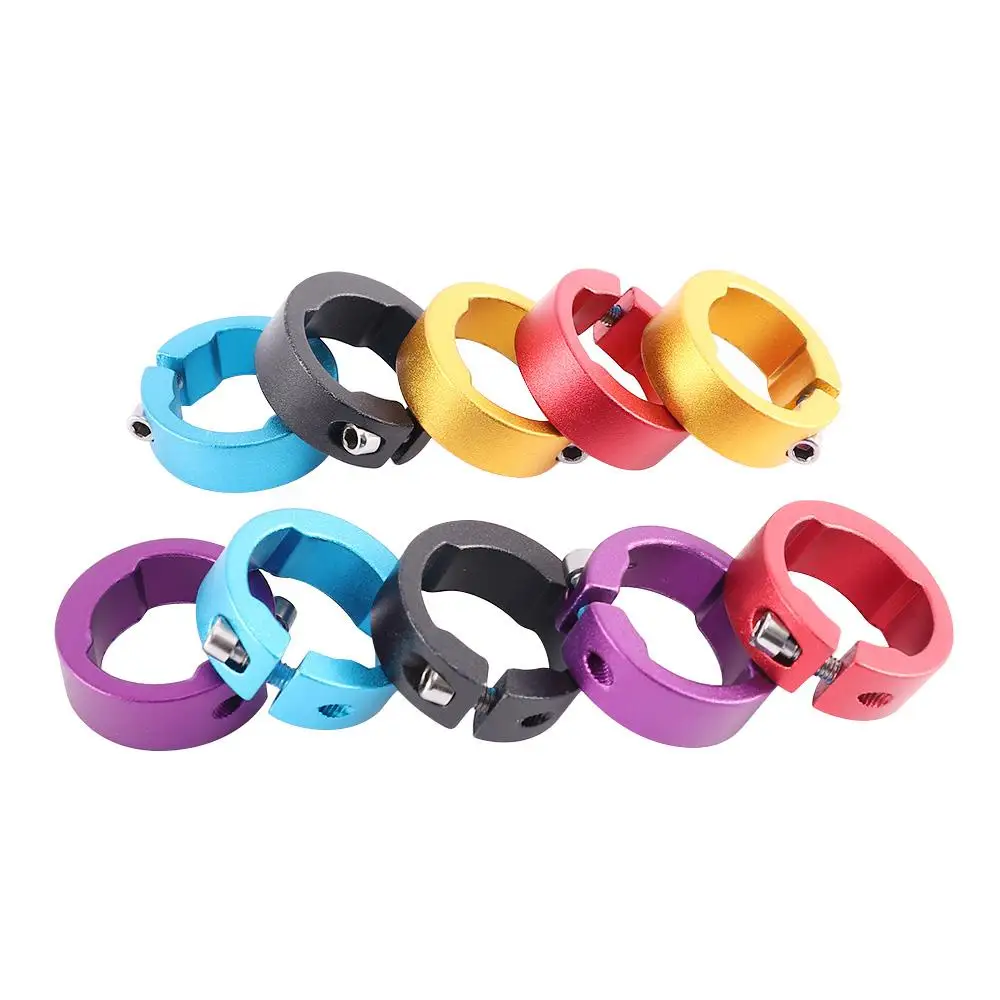 

2pcs MTB Aluminum Alloy Mountain Bike Bike Grips Fixing Ring Bicycle Grips Ring End Lock Rings Handlebar Lock Ring