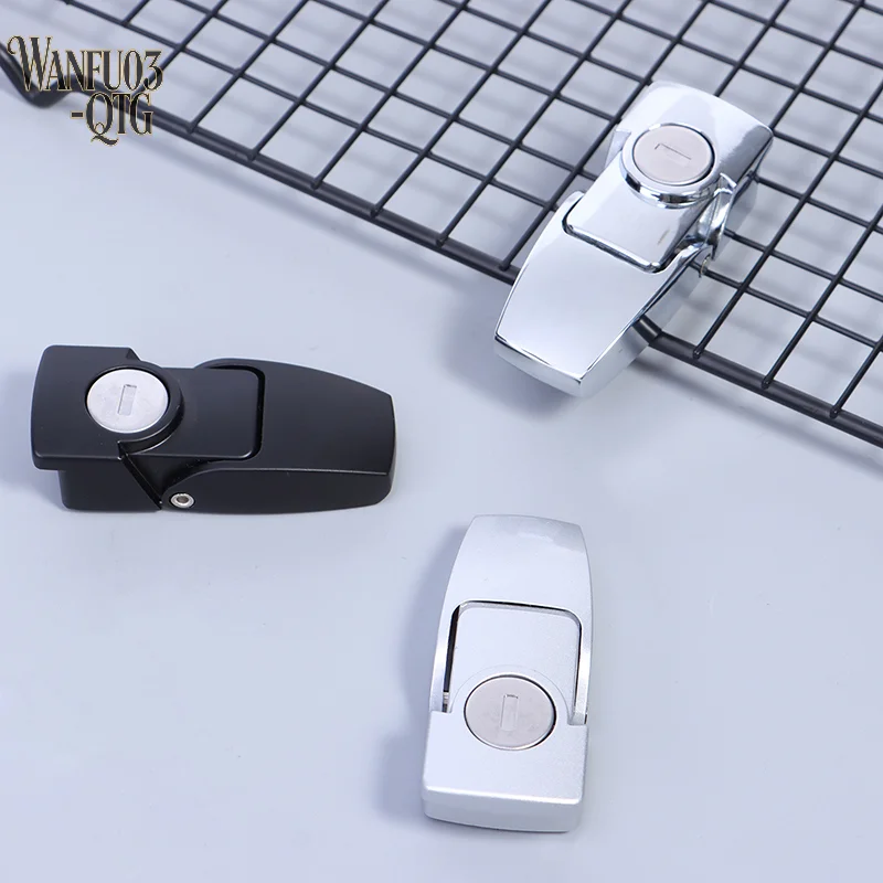 Hot Sale Dk604 Buckle Lock Stainless Steel Cabinet Latch Drawer Security Toggle Lock With Two Keys