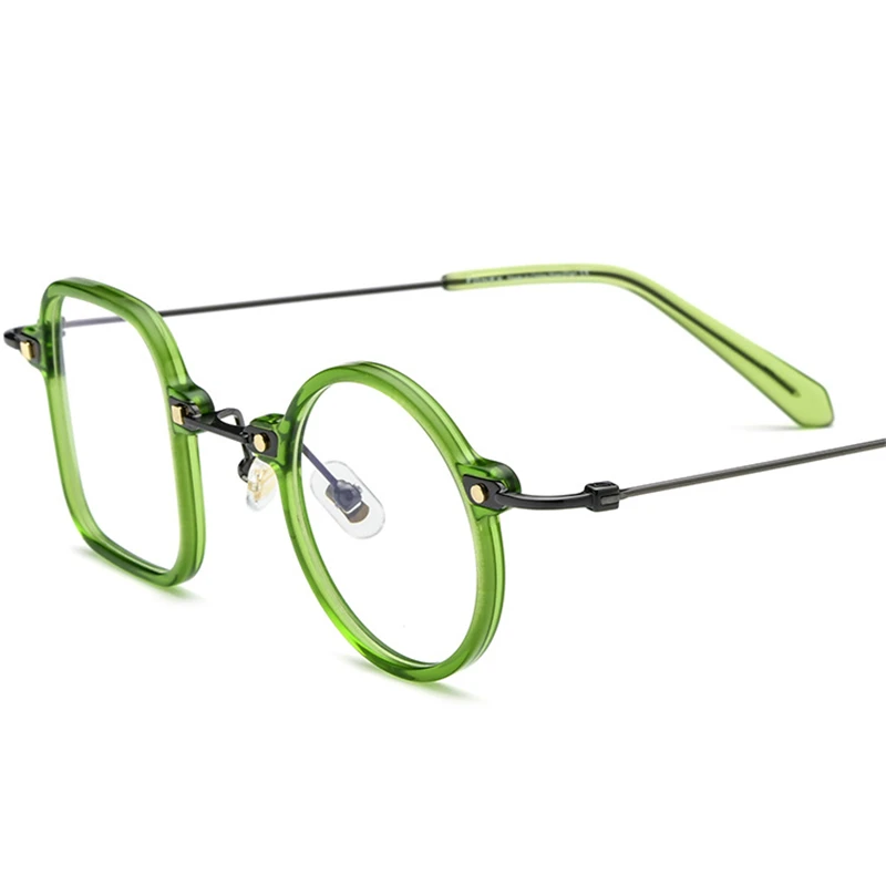 Cubojue Ultralight Green Reading Glasses Men Women Round Square Eyeglasses Frame Male Novelty Fashion Spectacles for Presbyopia