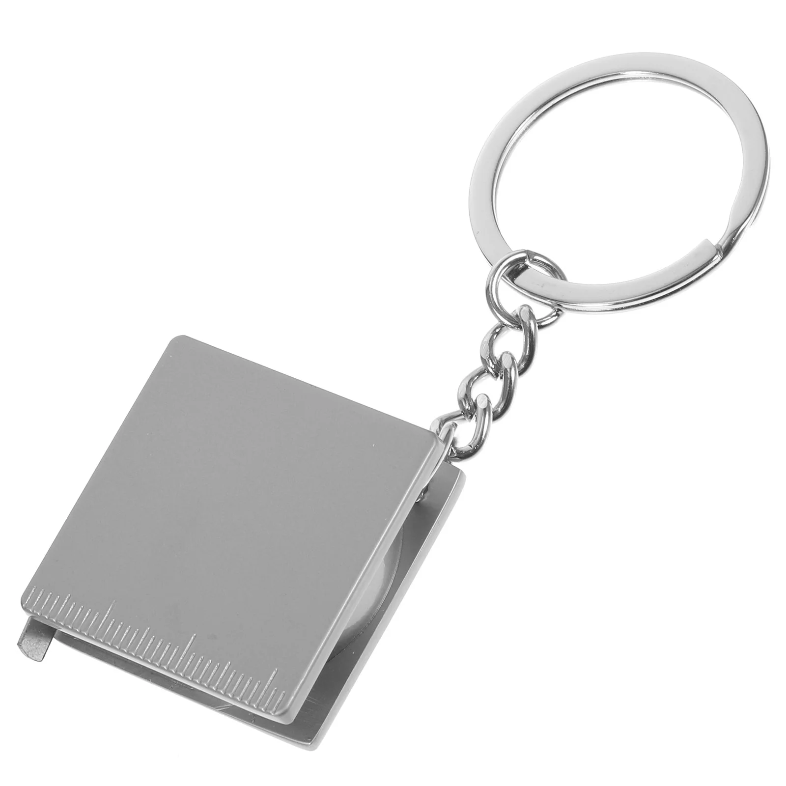 

Portable Tape Measure Keychain Tool Wallet Slide Lock Measuring Mini High Precision
